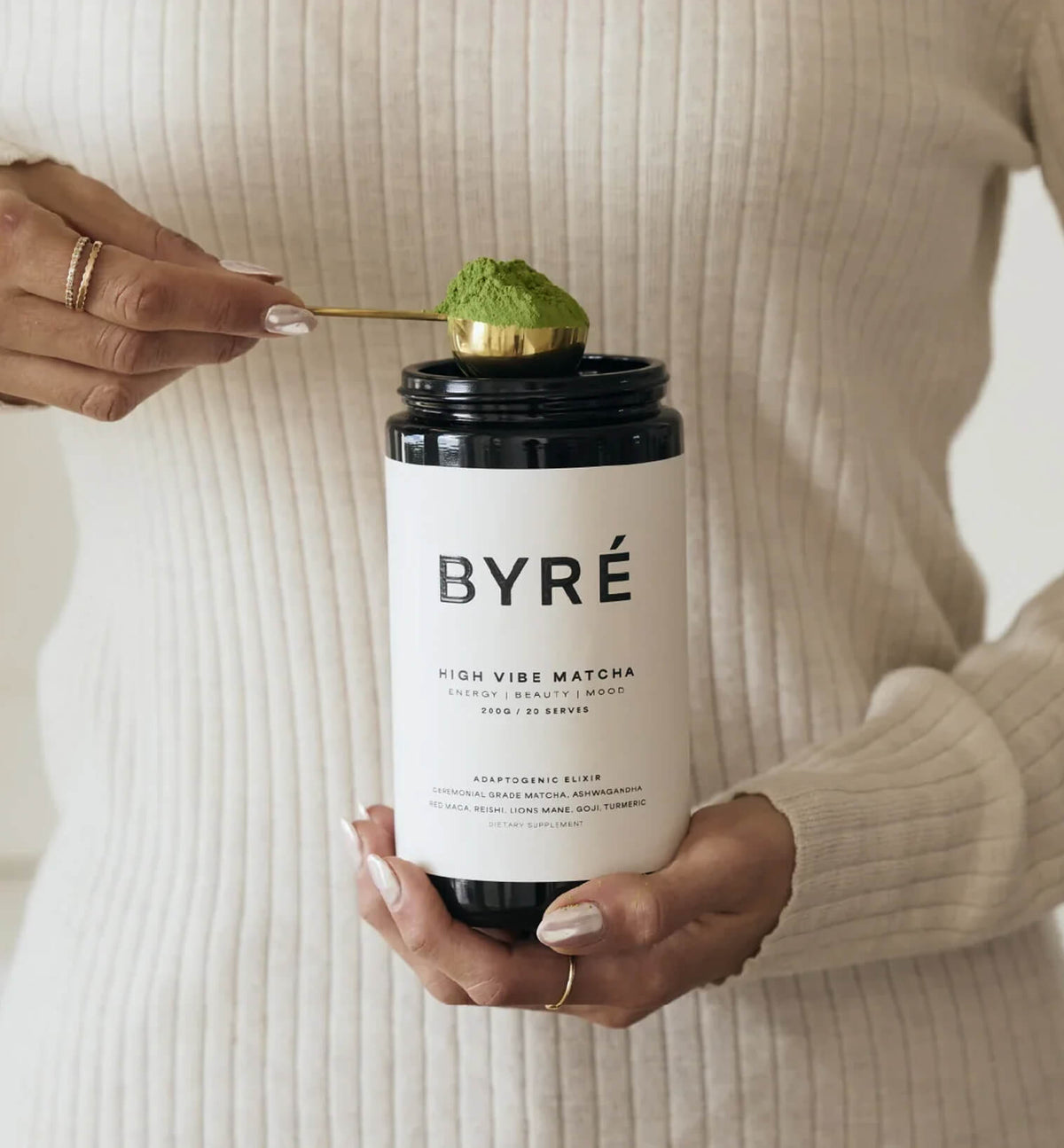 High Vibe Matcha 200g — Jar